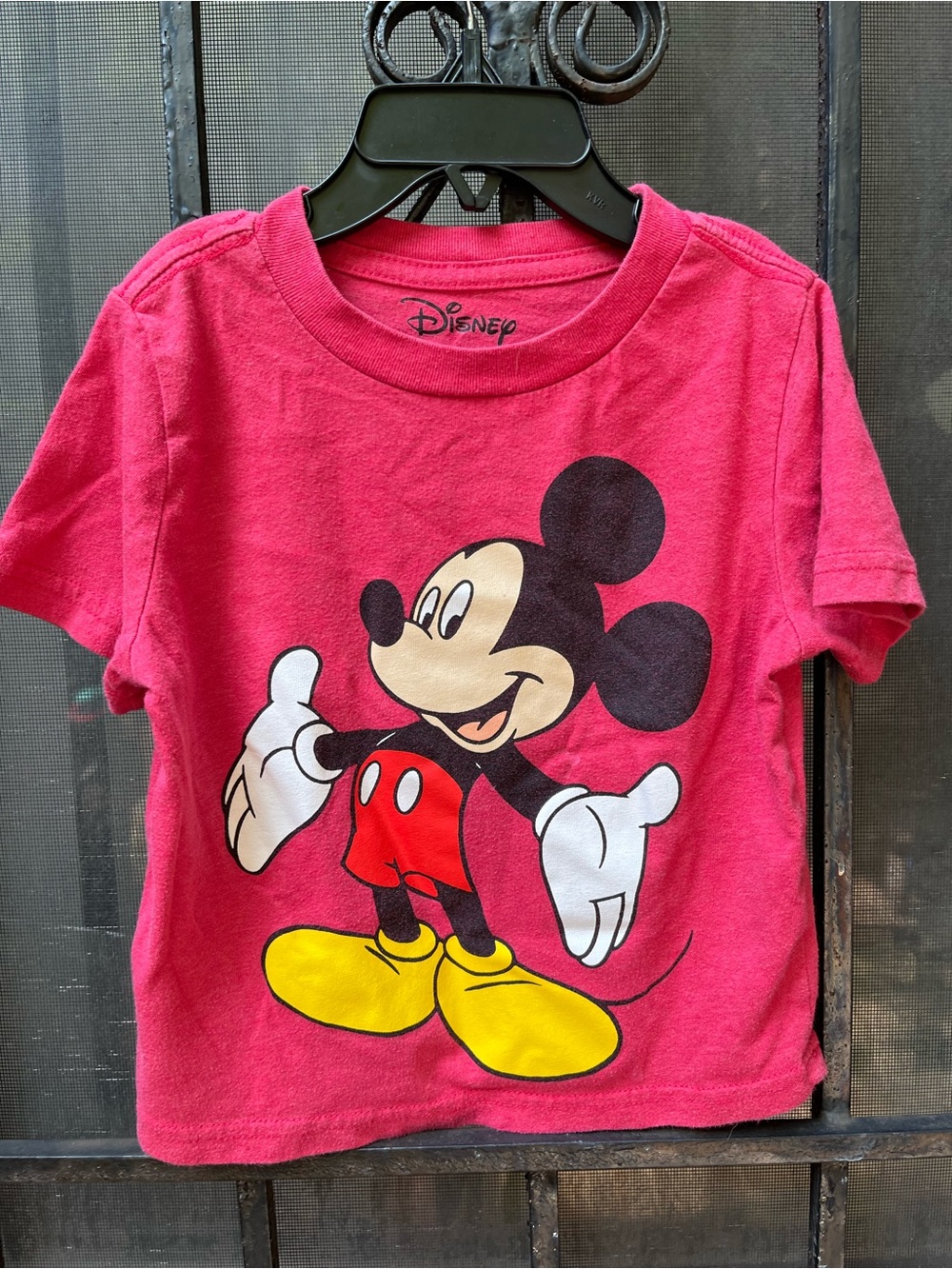 Disney Kids' Mickey Mouse Red Graphic Tee